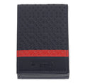 Zippo Credit Card Case Foldable 10 Cards Slots Leather Navy Blue 2008016 Free Delivery
