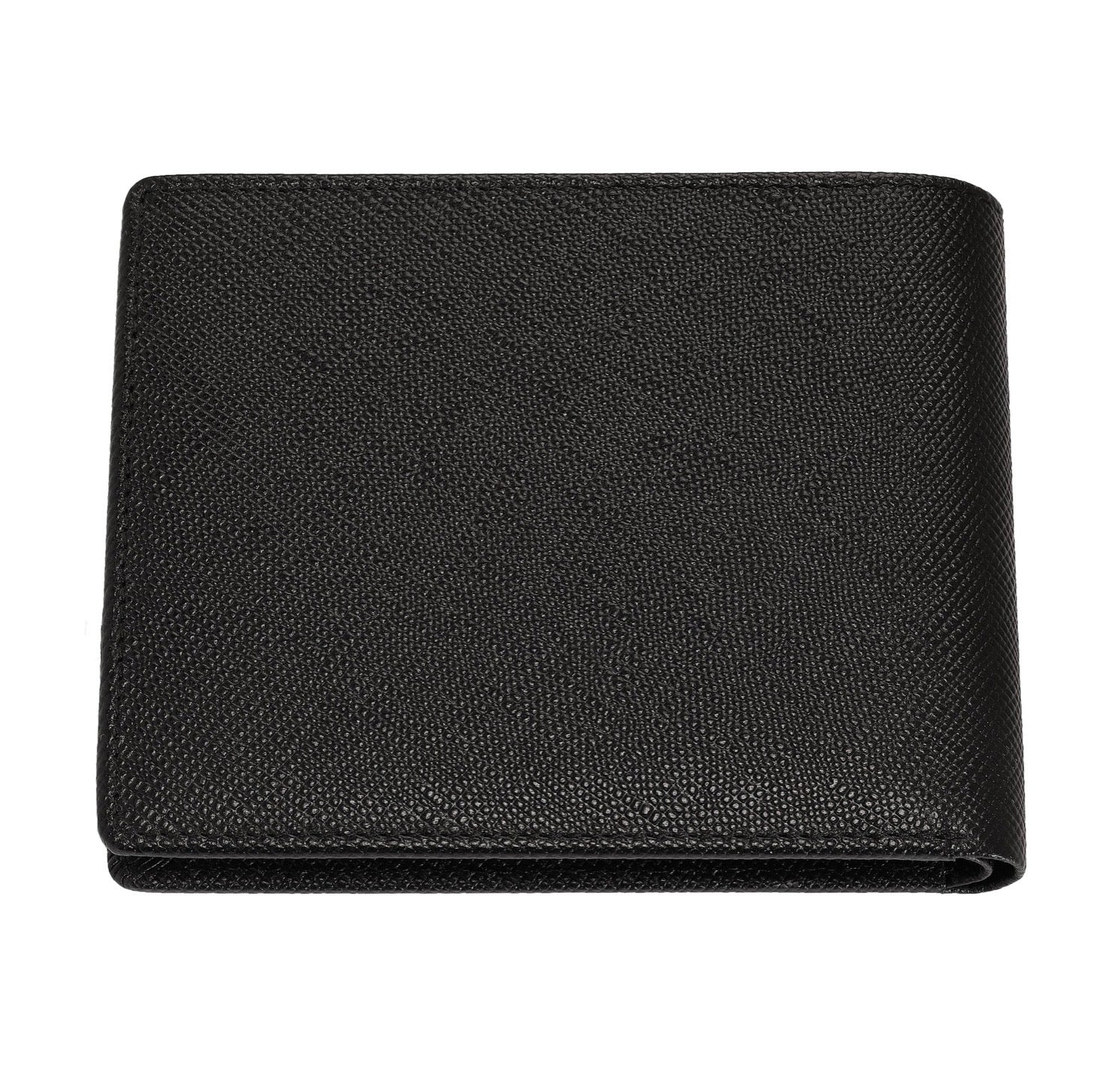 Zippo Saffiano Credit Card Wallet Leather Black 2007085 Free Delivery