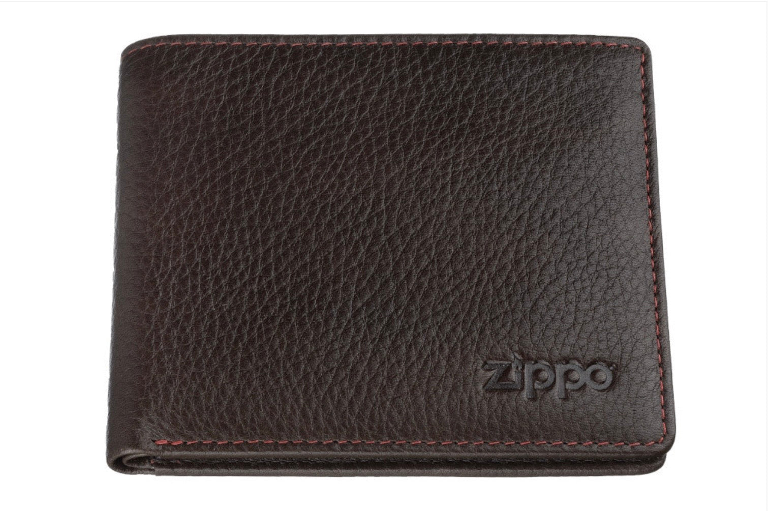 Zippo Credit Card Wallet Brown Nappa Leather 2006031 Free Delivery