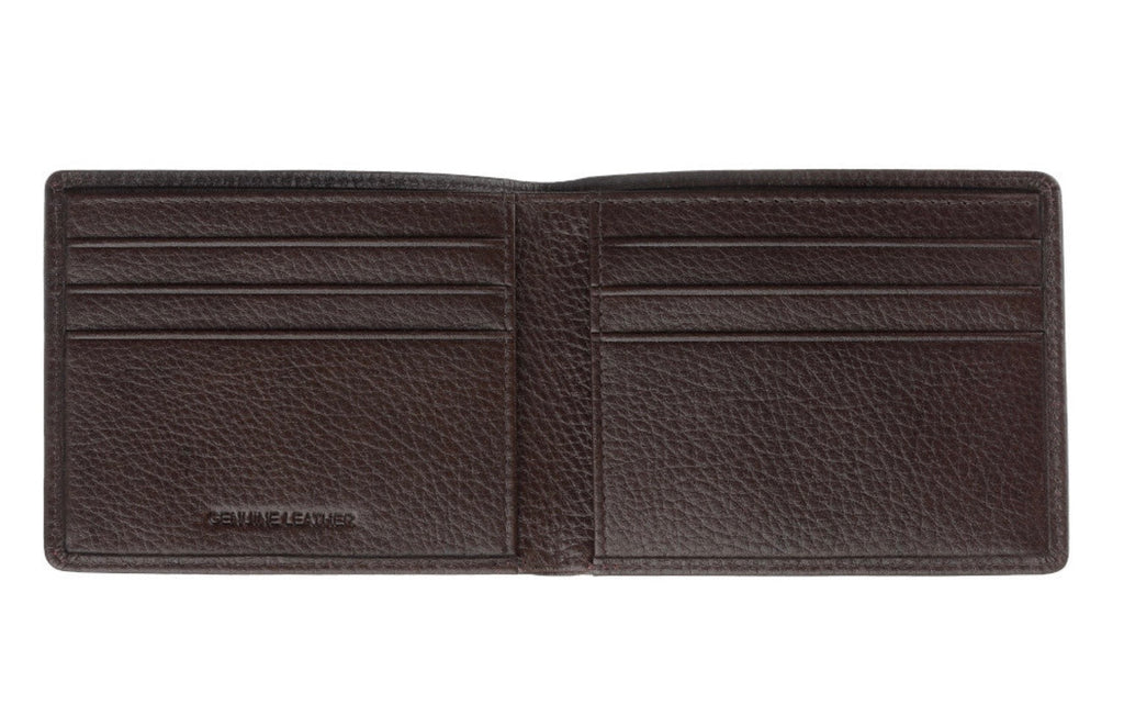Zippo Credit Card Wallet Brown Nappa Leather 2006031 Free Delivery