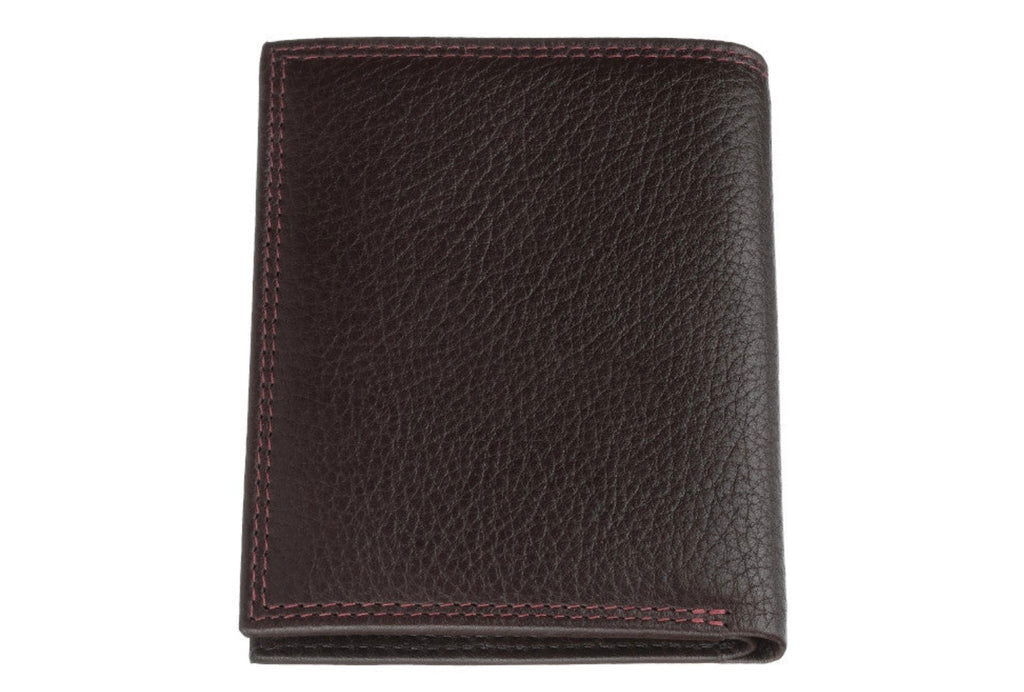 Zippo Tri-Fold Wallet Brown Nappa Leather 2006048 Free Delivery