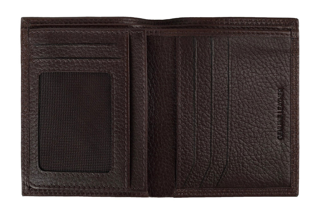 Zippo Tri-Fold Wallet Brown Nappa Leather 2006048 Free Delivery