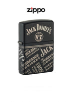 Zippo Lighter 218C Jack Daniels 46279