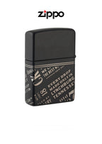 Zippo Lighter 218C Jack Daniels 46279