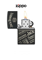 Zippo Lighter 218C Jack Daniels 46279