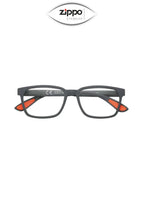 Zippo Unisex Rectangular Non-Prescription Reading Glasses 31Z-PR108