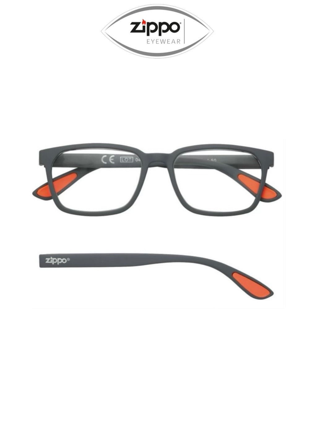 Zippo Reading Glasses 31Z-PR108 Non-Prescription Italian Design