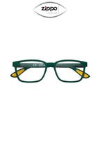 Zippo Unisex Rectangular Non-Prescription Reading Glasses 31Z-PR105