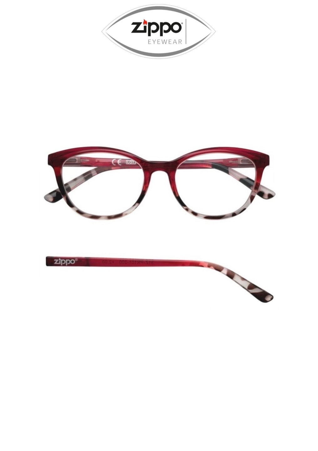 Zippo Reading Glasses 31Z-PR101 Non-Prescription Italian Design