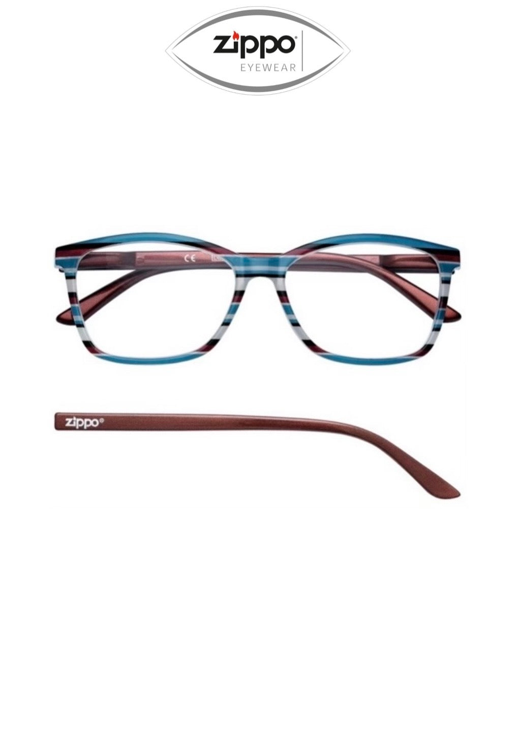 Zippo Reading Glasses 31Z-PR84 Non-Prescription Italian Design