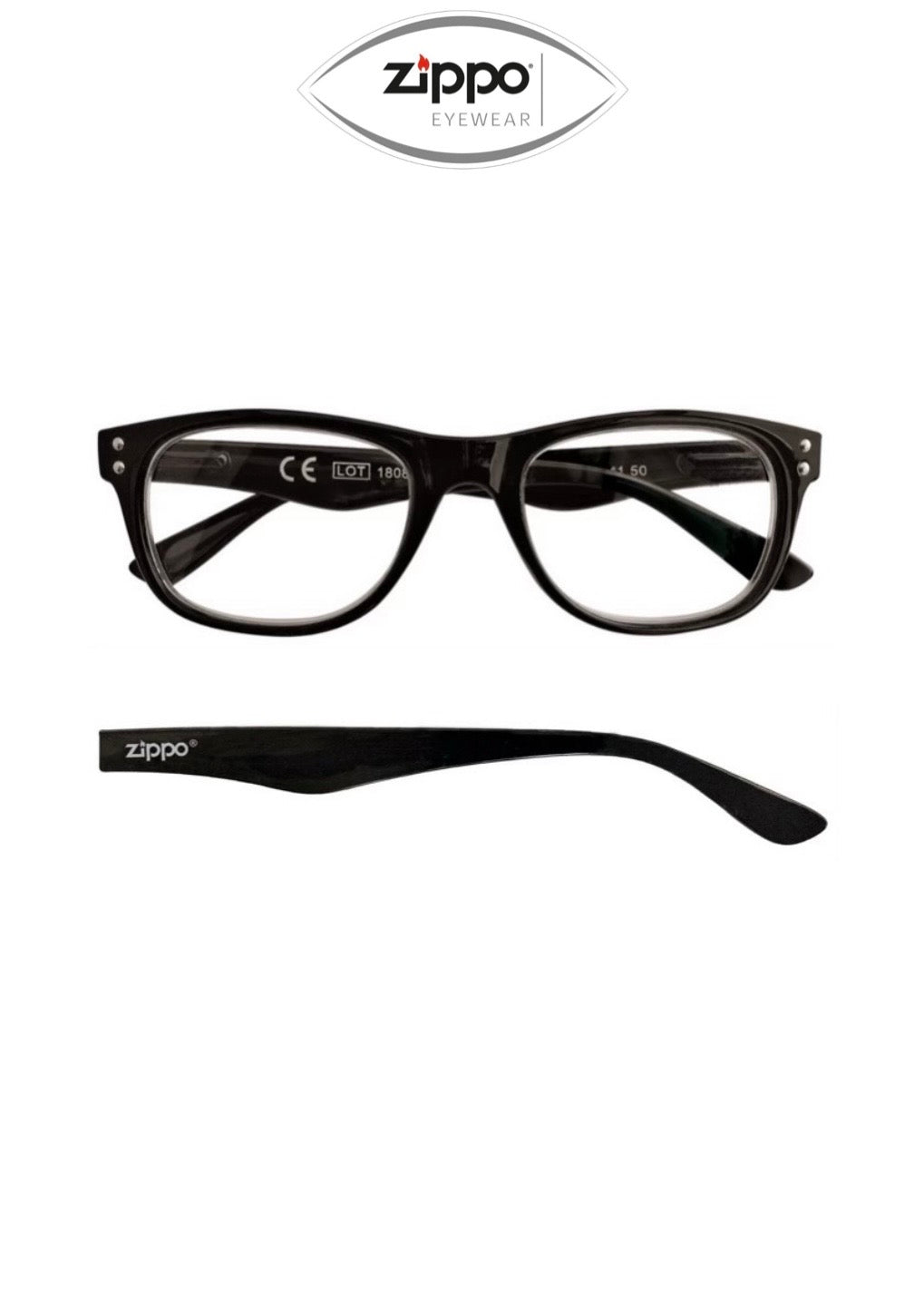 Zippo Reading Glasses 31Z-PR62 Non-Prescription Italian Design