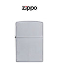 Zippo Lighter 205 Satin Chrome Windproof Lifetime Guarantee Free Delivery
