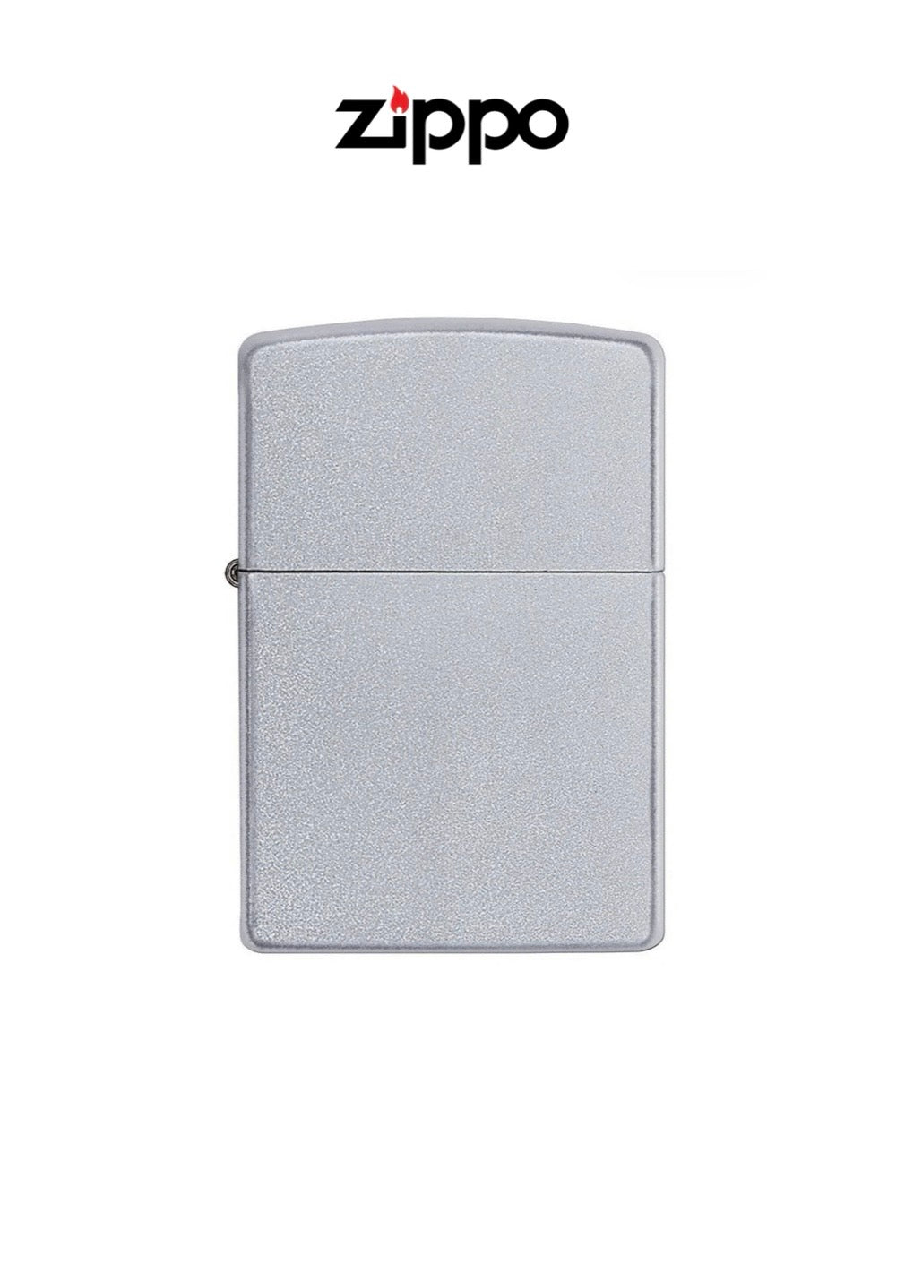 Zippo Lighter 205 Satin Chrome Windproof Lifetime Guarantee Free Delivery