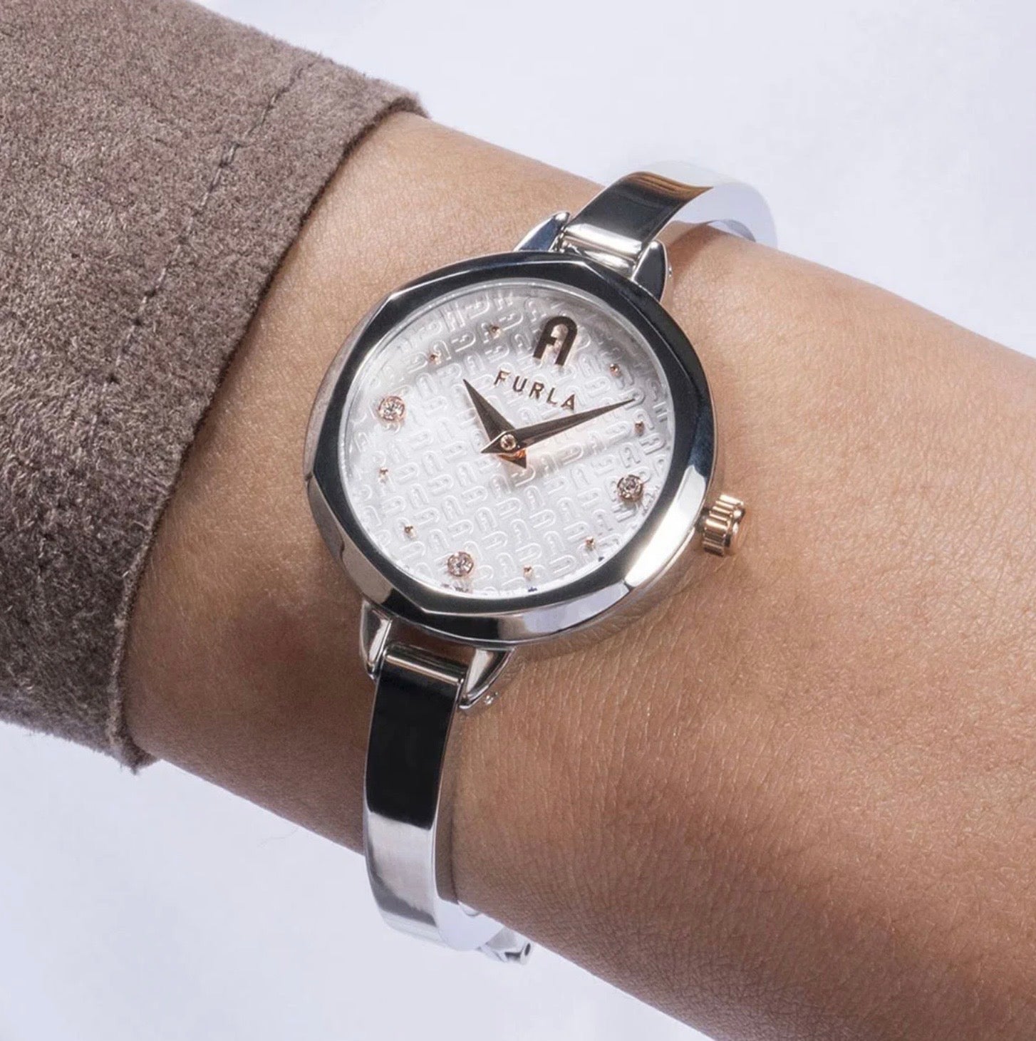 Furla Ladies Watch Petite Bangle WW00042001L5