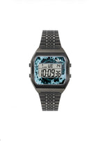 Adidas Originals unisex street digital watch with black strap and digital display, model AOST24558.