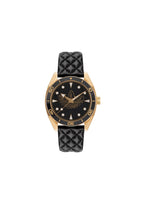Adidas men's watch from the Edition Two series, featuring a sleek black dial and stainless steel band, on a white background.