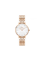 Daniel Wellington Ladies Petite Lumine 28mm analog watch with a sleek design and stainless steel case.
