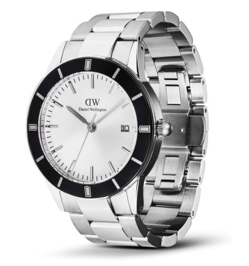 Daniel Wellington Mens Watch Iconic Paradigma Silver 40 DW00100819
