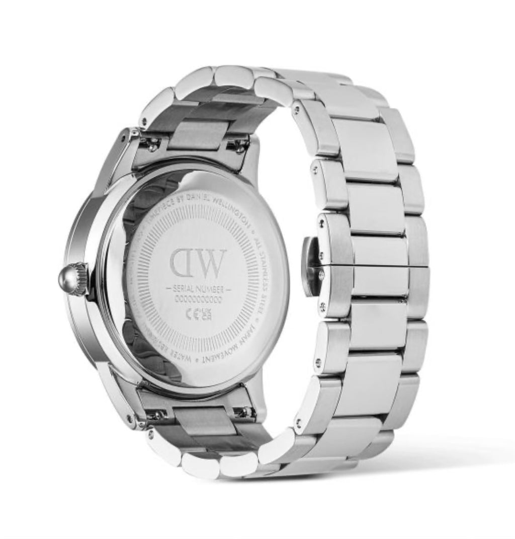Daniel Wellington Mens Watch Iconic Paradigma Silver 40 DW00100819