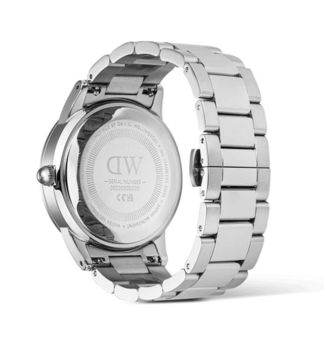 Daniel Wellington Mens Watch Iconic Paradigma Silver 40 DW00100819