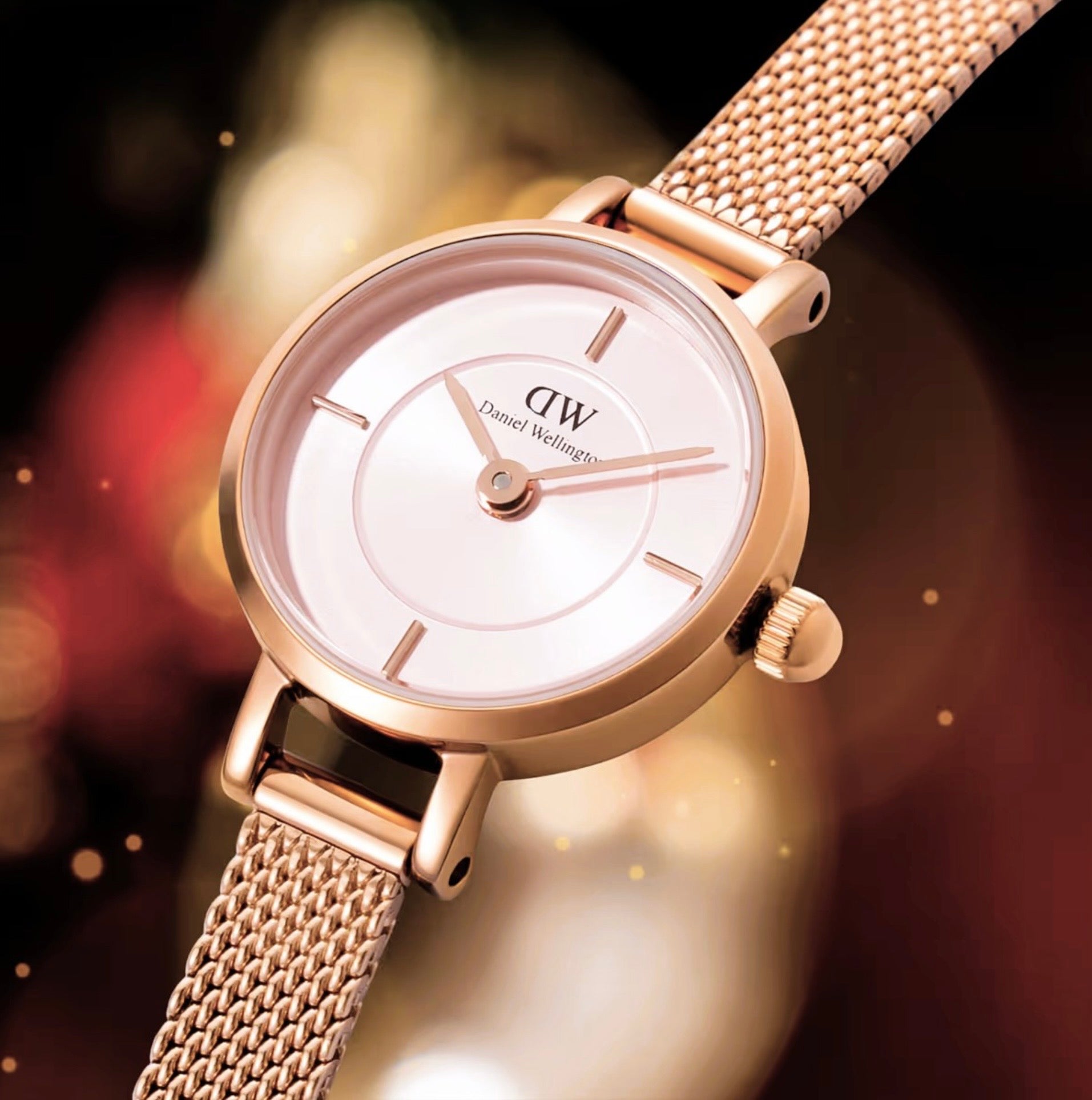 Daniel Wellington Ladies Watch Petite Mini Blush Melrose DW00100743