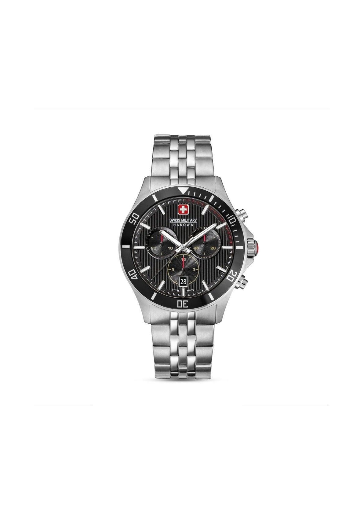 Swiss Military Hanowa Mens Watch Flagship Heritage Chronograph Swiss Made SMWGI0007601