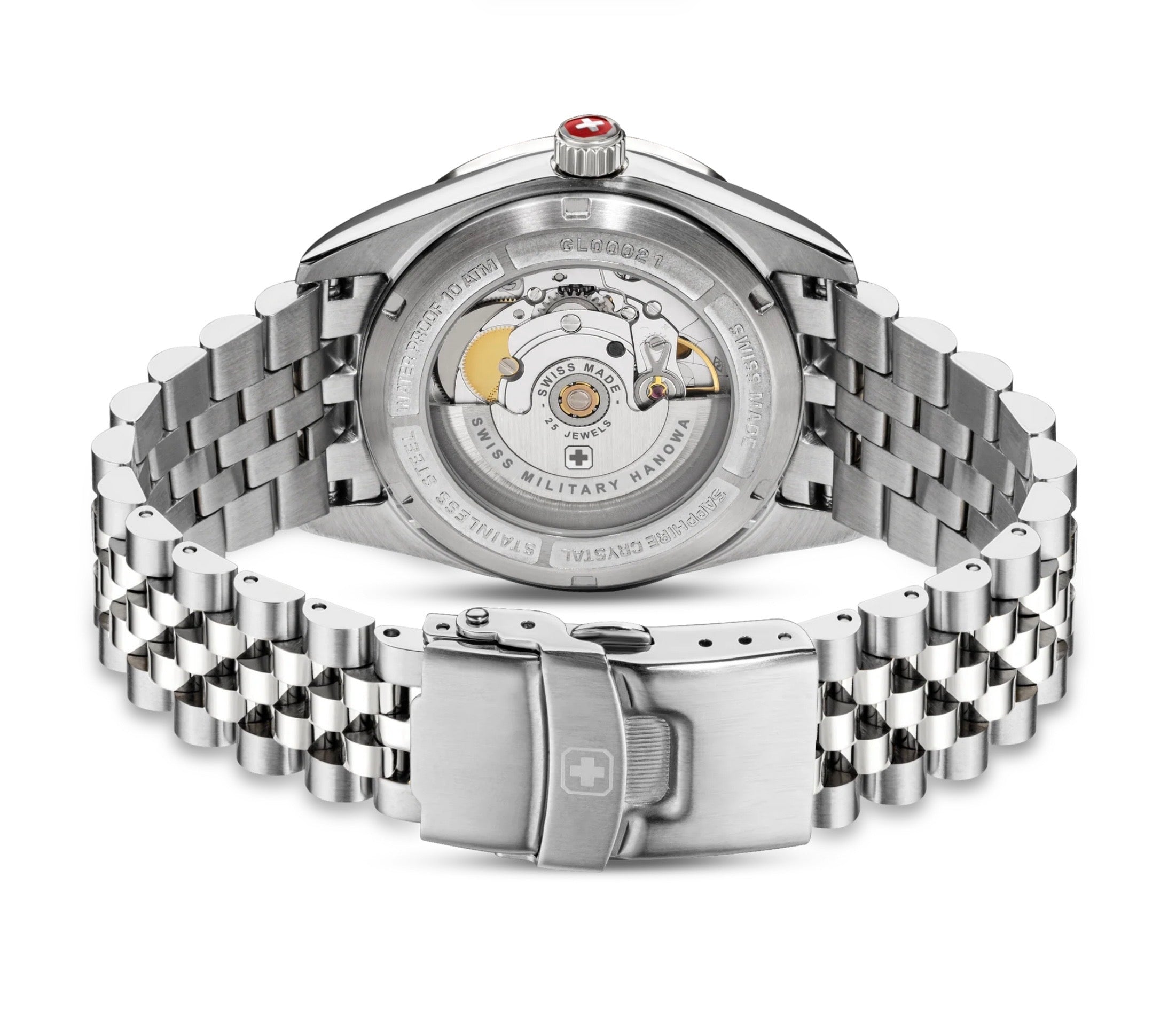 Swiss Military Hanowa Mens Watch Land Diligenter Automatic Swiss Made SMWGL0002101