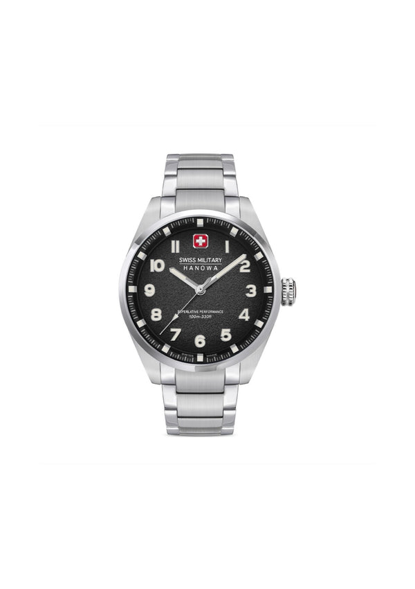 Swiss Military Hanowa Mens Watch Greyhound Swiss Made SMWGG0001503 - Maxis Retail Ltd