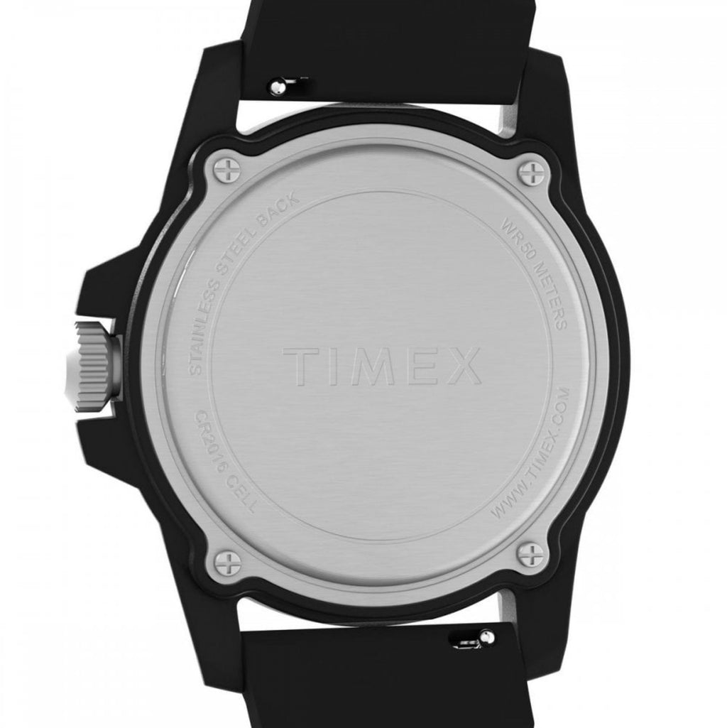 Timex Mens Watch Divers Style Black Silicone Strap Quartz TW5M61200 - Maxis Retail Ltd