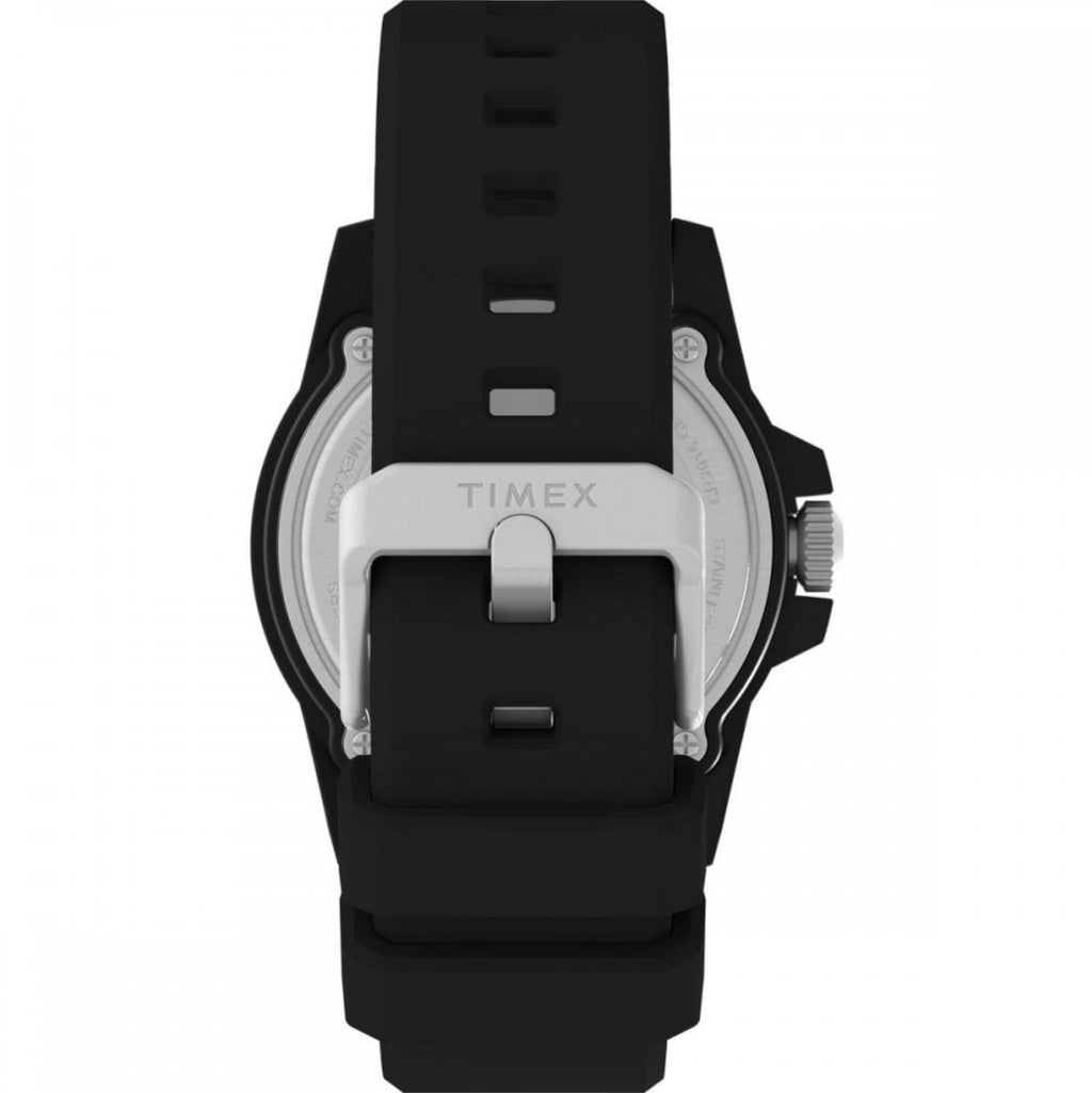 Timex Mens Watch Divers Style Black Silicone Strap Quartz TW5M61200 - Maxis Retail Ltd