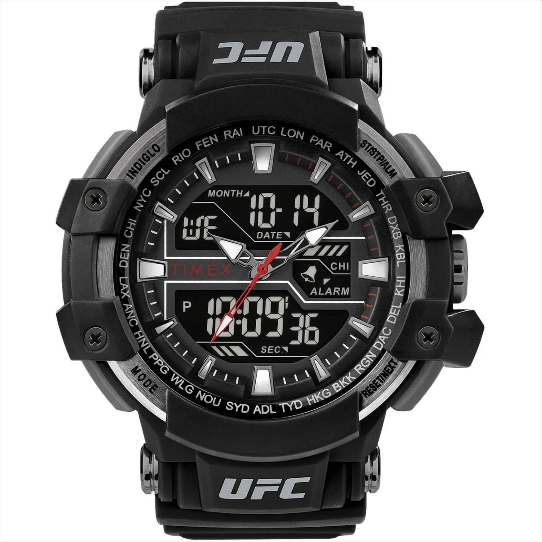Timex Mens Watch UFC Combat Chronograph Digital Quartz TW5M51800 - Maxis Retail Ltd