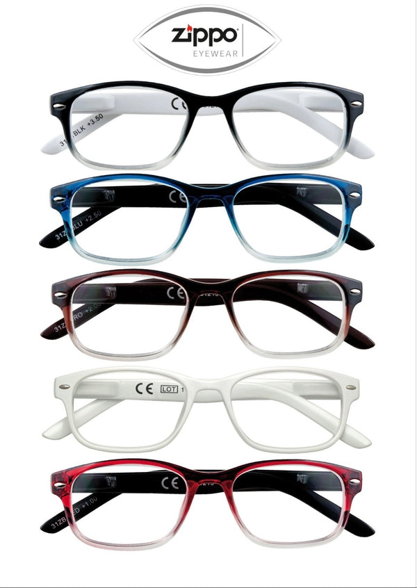 Zippo Reading Glasses 31Z-B1 Non-Prescription Italian Design - Maxis Retail Ltd