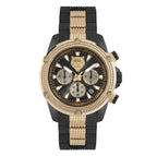 Philipp Plein Sport Mens Hurricane Chronograph Watch Black Dial PSDBA0523