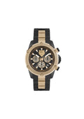 Philipp Plein Sport Watch Mens Hurricane Chronograph Black Dial Black Case Quartz PSDBA0523