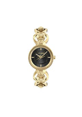Philipp Plein Sport Watch Ladies Supernova Black Dial Gold Case Quartz PSLEA0524