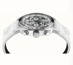 Philipp Plein Sport Mens Wildcat Chronograph Watch White Dial PSGBA0123