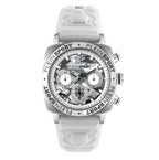 Philipp Plein Sport Mens Wildcat Chronograph Watch White Dial PSGBA0123