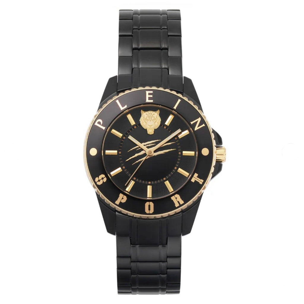 Philipp Plein Sport Watch Ladies Glam Black Dial Black Case Quartz PSKBA1023