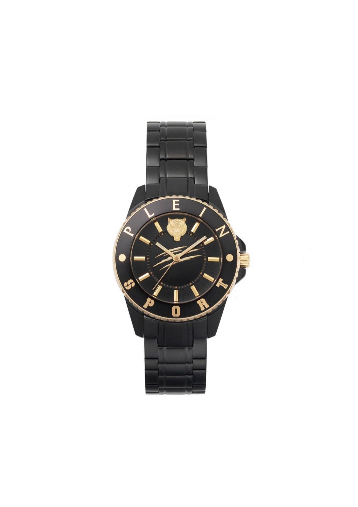 Philipp Plein Sport Watch Ladies Glam Black Dial Black Case Quartz PSKBA1023