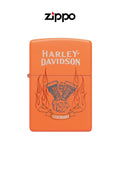 Zippo Lighter Harley Davidson Legendary Design 47099 Windproof