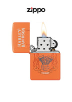 Zippo Lighter Harley Davidson Legendary Design 47099