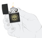 Zippo Lighter Harley Davidson Willie G Skull Design 47102