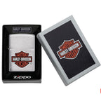 Zippo Lighter Harley Davidson Classic Chrome Logo Design 200HD.H252