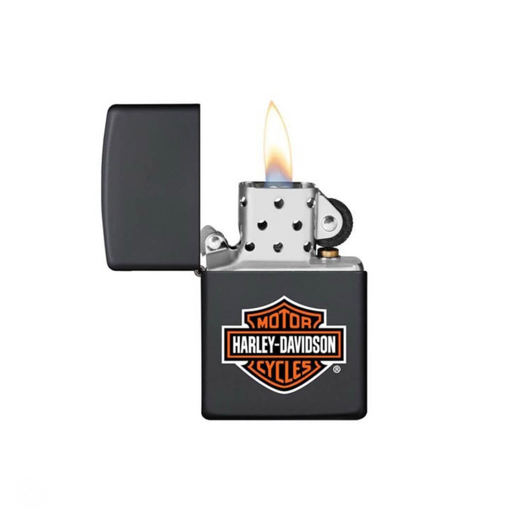 Zippo Lighter Harley Davidson Classic Logo Design 218HD.H252 Windproof