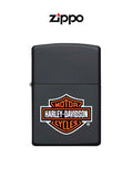 Zippo Lighter Harley Davidson Classic Logo Design 218HD.H252 Windproof