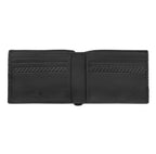 Zippo Carbon Fibre Pattern Black Leather Wallet 2007995