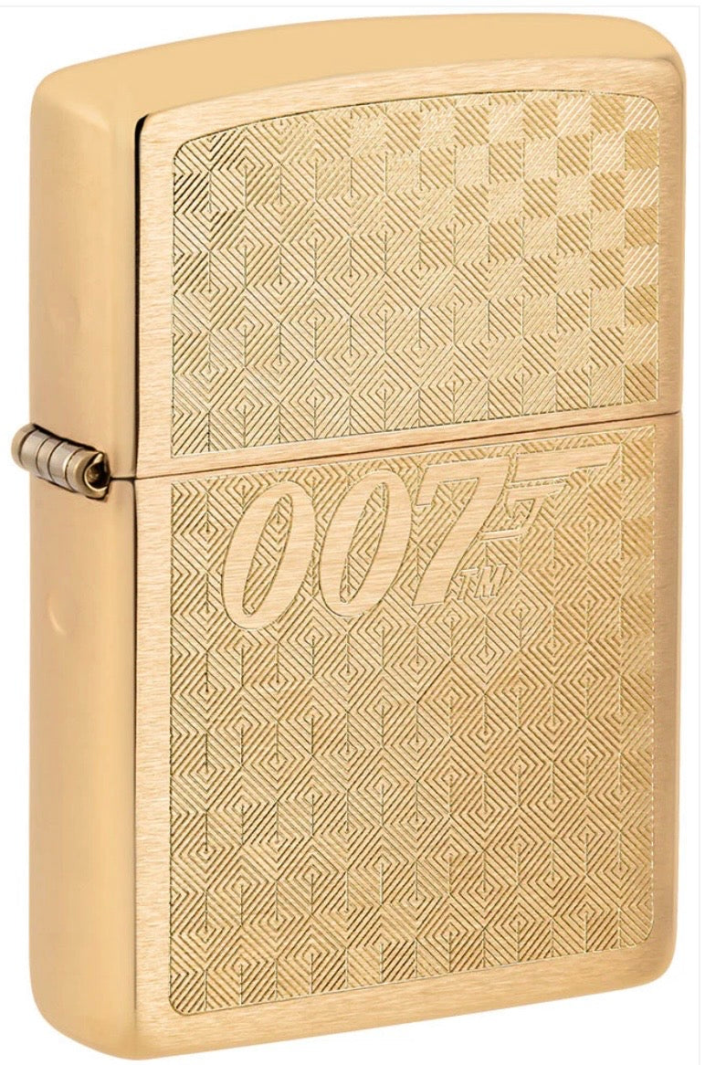 Zippo Lighter James Bond 007 Gun Logo 46298