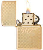 Zippo Lighter James Bond 007 Gun Logo 46298