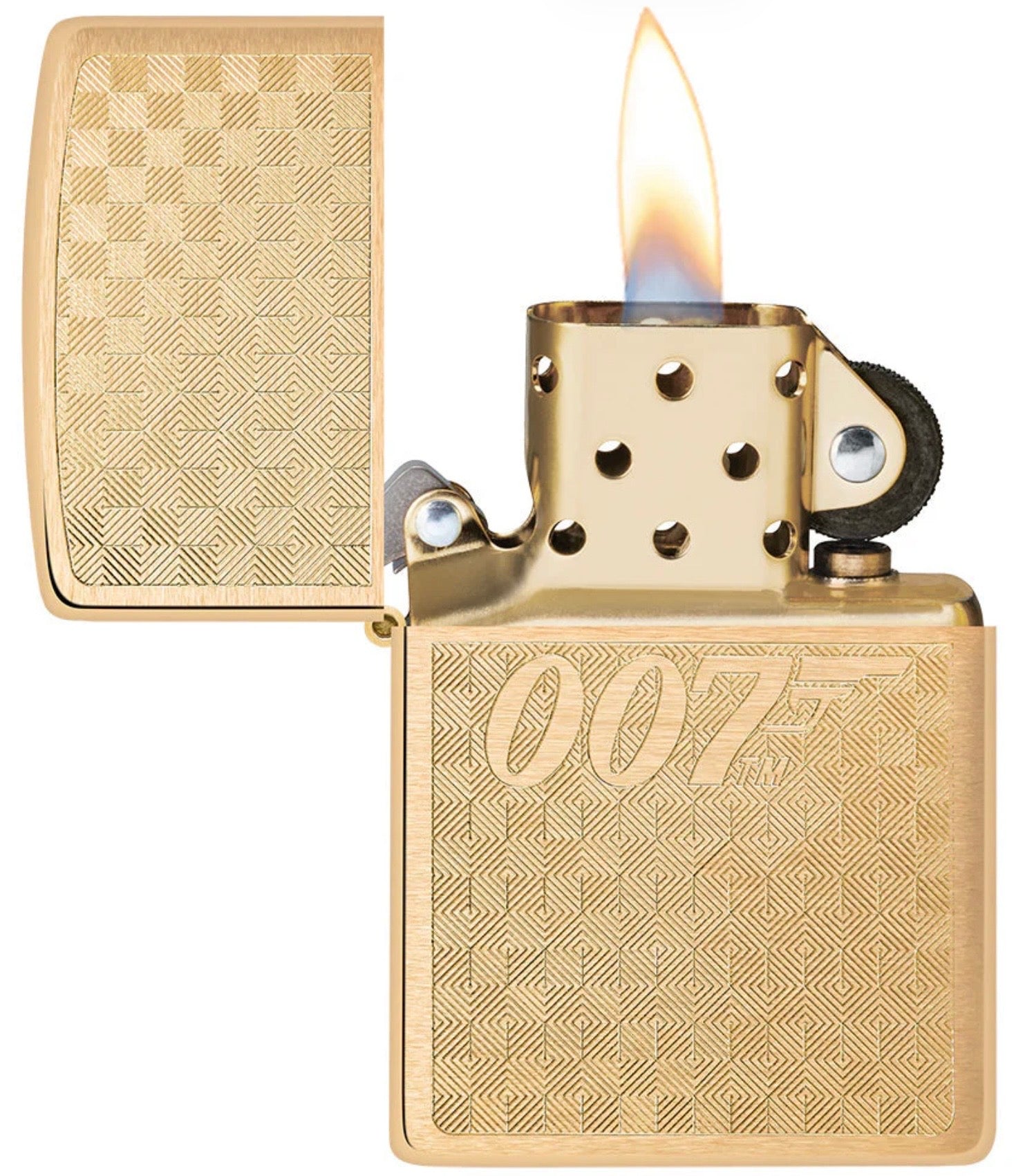 Zippo Lighter James Bond 007 Gun Logo 46298