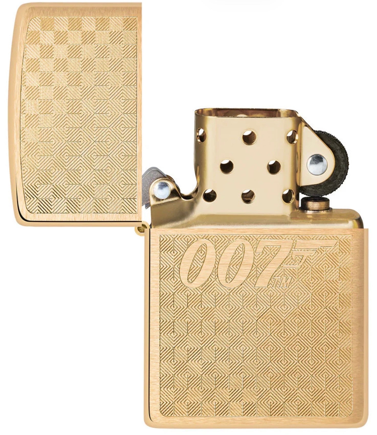 Zippo Lighter James Bond 007 Gun Logo 46298